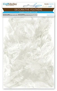 Feathers - white - 12gr