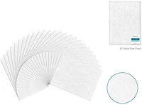 Felt - white - 9x12in