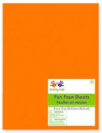 Mousse - orange - 9x12po