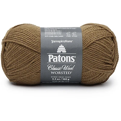 Fil classic wool #4 - 100gr - moutarde brune