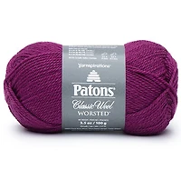 Classic wool yarn #4 - 100g - amaranth