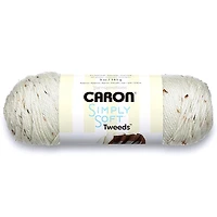 Fil simply soft tweeds #4 - 170gr - blanc casse