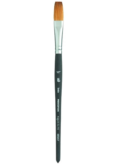 Synthetic paintbrush - aqua elite - stroke