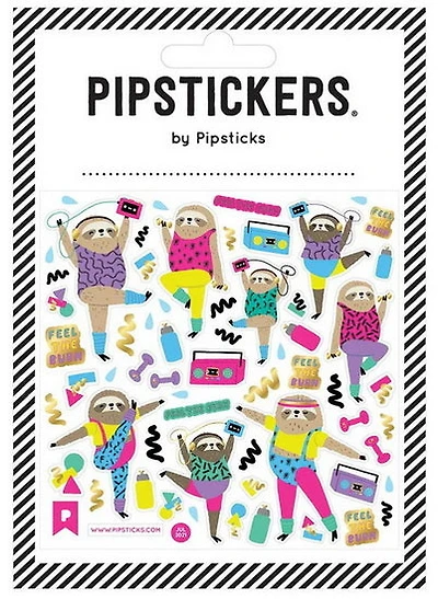 Autocollants Paresseux sportifs