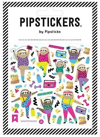 Autocollants Paresseux sportifs