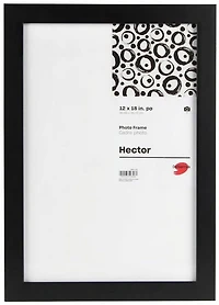 Cadre photo bois noir -12x18po