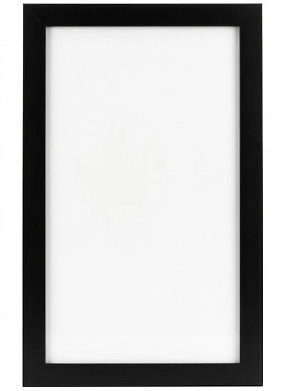 Cadre photo bois noir - 24x36po