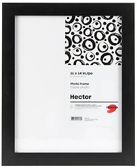 Cadre photo bois noir -11x14po