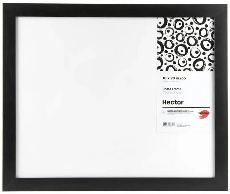 Cadre photo bois noir -16x20po