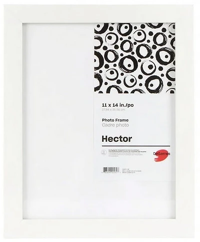 Cadre photo bois blanc -11x14po