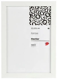 Cadre photo bois blanc -12x18po