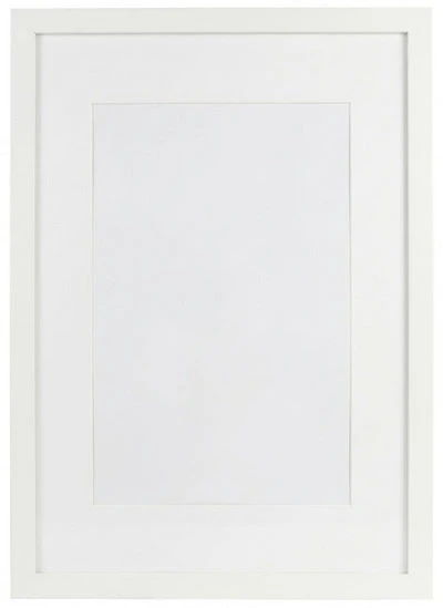 Cadre photo bois blanc - 8x10po