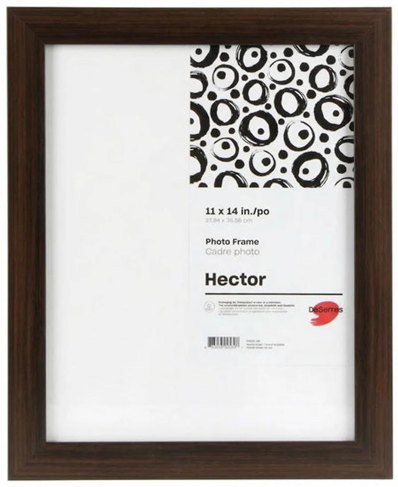 Photo Frame Espresso Wood