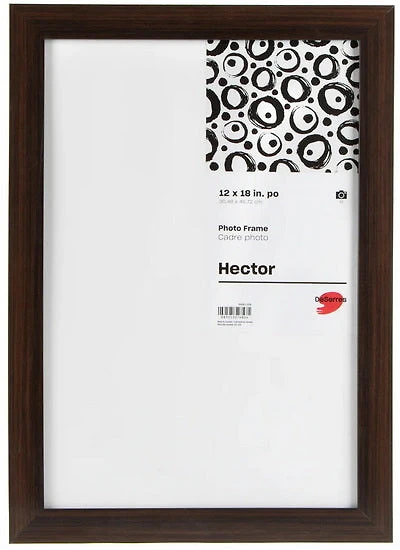 Cadre photo bois espresso -12x18po