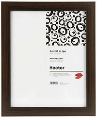 Cadre photo bois espresso - 24x36po