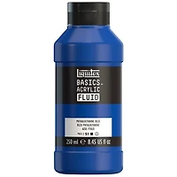 Basics fluid acrylic - 8oz - phthalocyanine blue