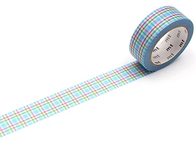 Mt washi 15mmx7m colorful blue