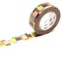 Ruban washi mosaique - 15mmx7m