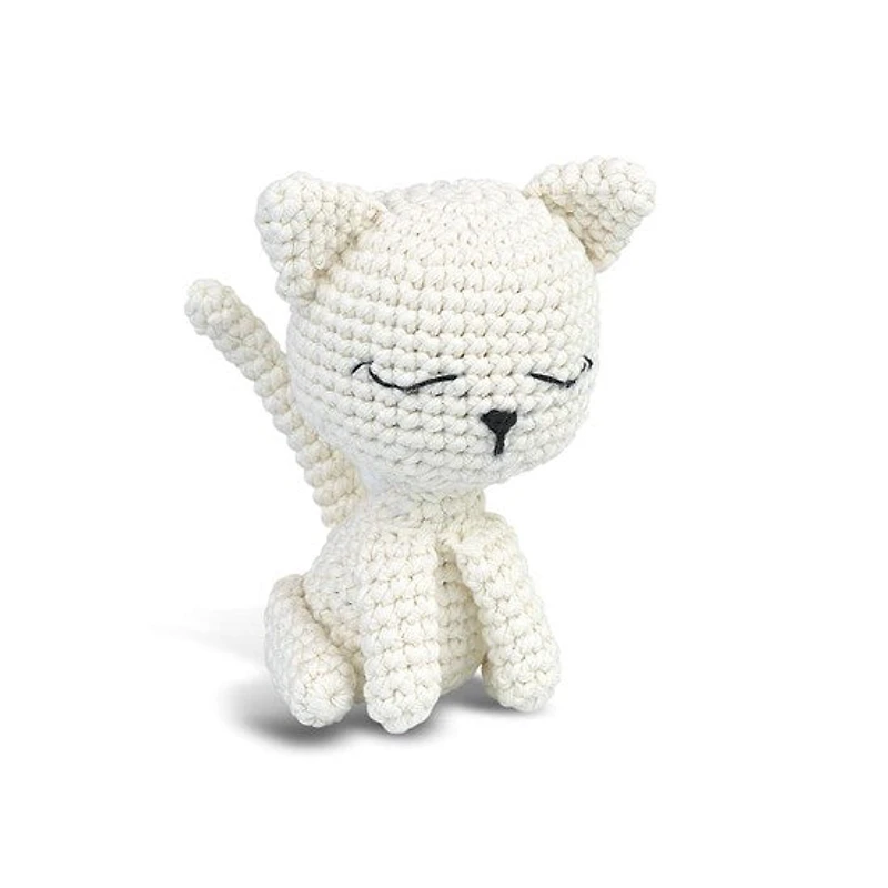 Set of Amigurumi Crochet Nugget the kitten