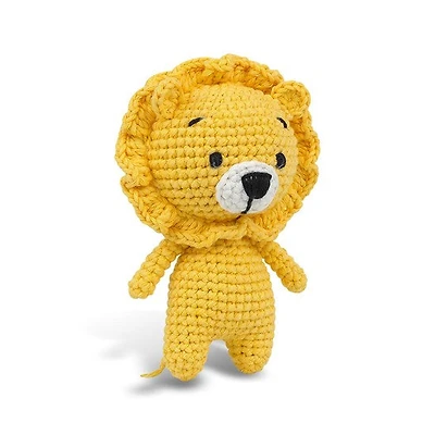 Set of Amigurumi Crochet Leo the Lion