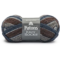 Fil kroy socks #1 - 50gr - marne bleu brun