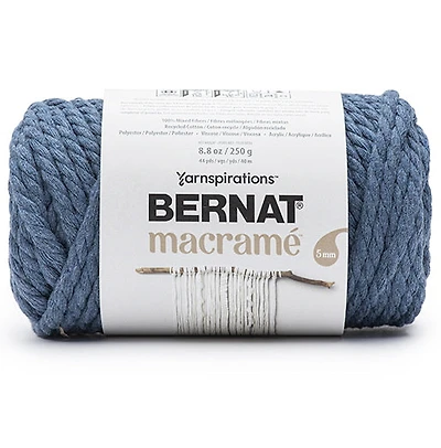 Macrame yarn #6 - 250g - denim