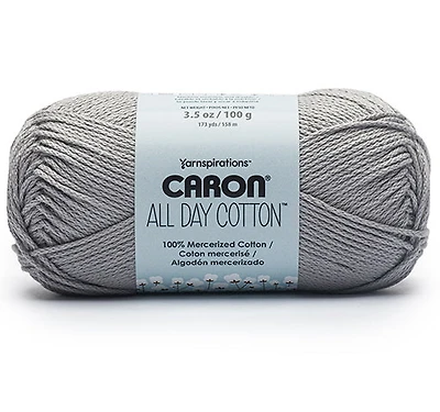 Fil all day cotton #4 - 100gr - gris nuage