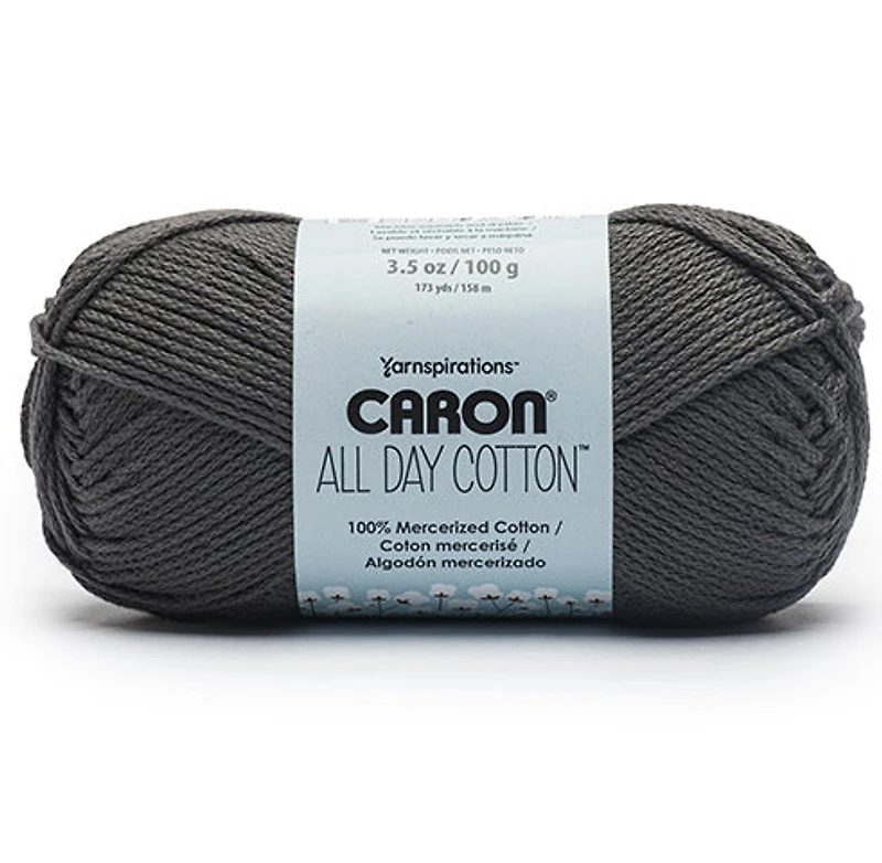 Fil all day cotton #4 - 100gr - ardoise