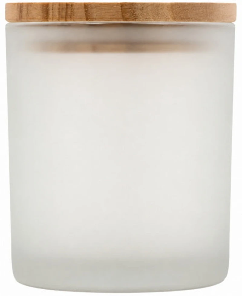 DIY Candle Glass Jar - Frosted