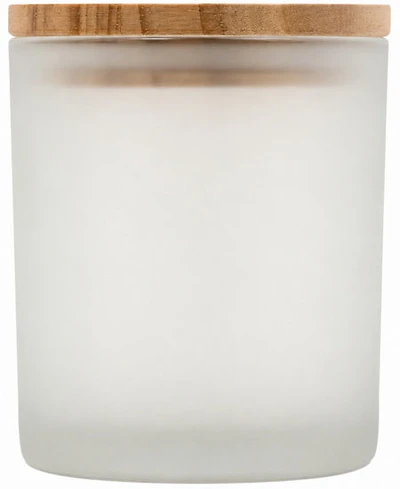 DIY Candle Glass Jar - Frosted