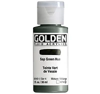 Acrylic fluid - 1 oz  sap green hue  s4