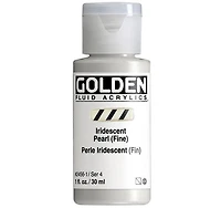 Acrylique fluide - 1 oz  perle iridescent  s4