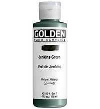 Acrylic fluid - 4 oz  jenkins green  s7