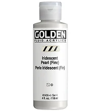 Acrylique fluide - 4 oz  perle iridescent  s4