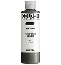 Acrylique fluide - 8 oz  ombre naturelle  s1