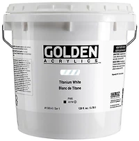 Acrylique haute viscosité - 128 oz  blanc de titane  s1