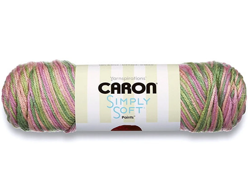 Fil simply soft paints #4 - 170gr - jardin de rose