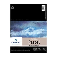 Bloc papier mi-teintes - 80lb - 9x12po - blanc (24f)