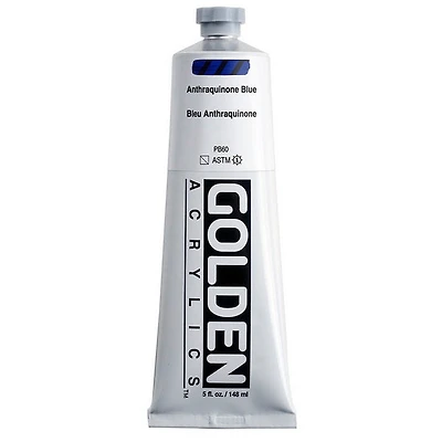 Acrylic heavy body - 5 oz  anthraquinone blue  s7