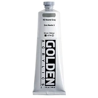 Acrylic heavy body - 5 oz  neutral gray #5  s1