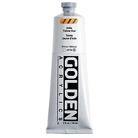 Acrylic heavy body - 5 oz  indian yellow hue  s4