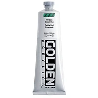 Acrylic heavy body - 5 oz  viridescentian green hue  s1