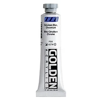 Acrylic heavy body - 2 oz  cerulean blue chromium  s7