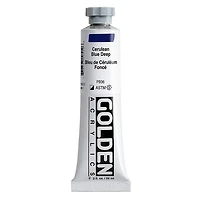 Acrylic heavy body - 2 oz  cerulean blue deep  s9