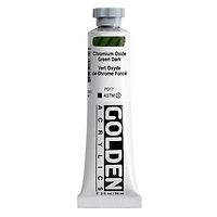 Acrylique haute viscosité - 2 oz  vert foncé oxide chrome  s3