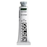 Acrylic heavy body - 2 oz  cobalt green  s4