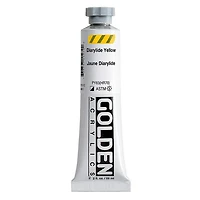 Acrylic heavy body - 2 oz  diarylide yellow  s6