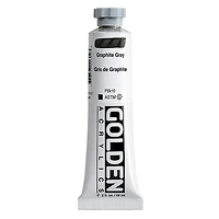 Acrylic heavy body - 2 oz  graphite gray  s2