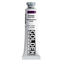 Acrylic heavy body - 2 oz  permanent violet dark  s7