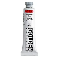 Acrylic heavy body - 2 oz  pyrrole red dark  s8